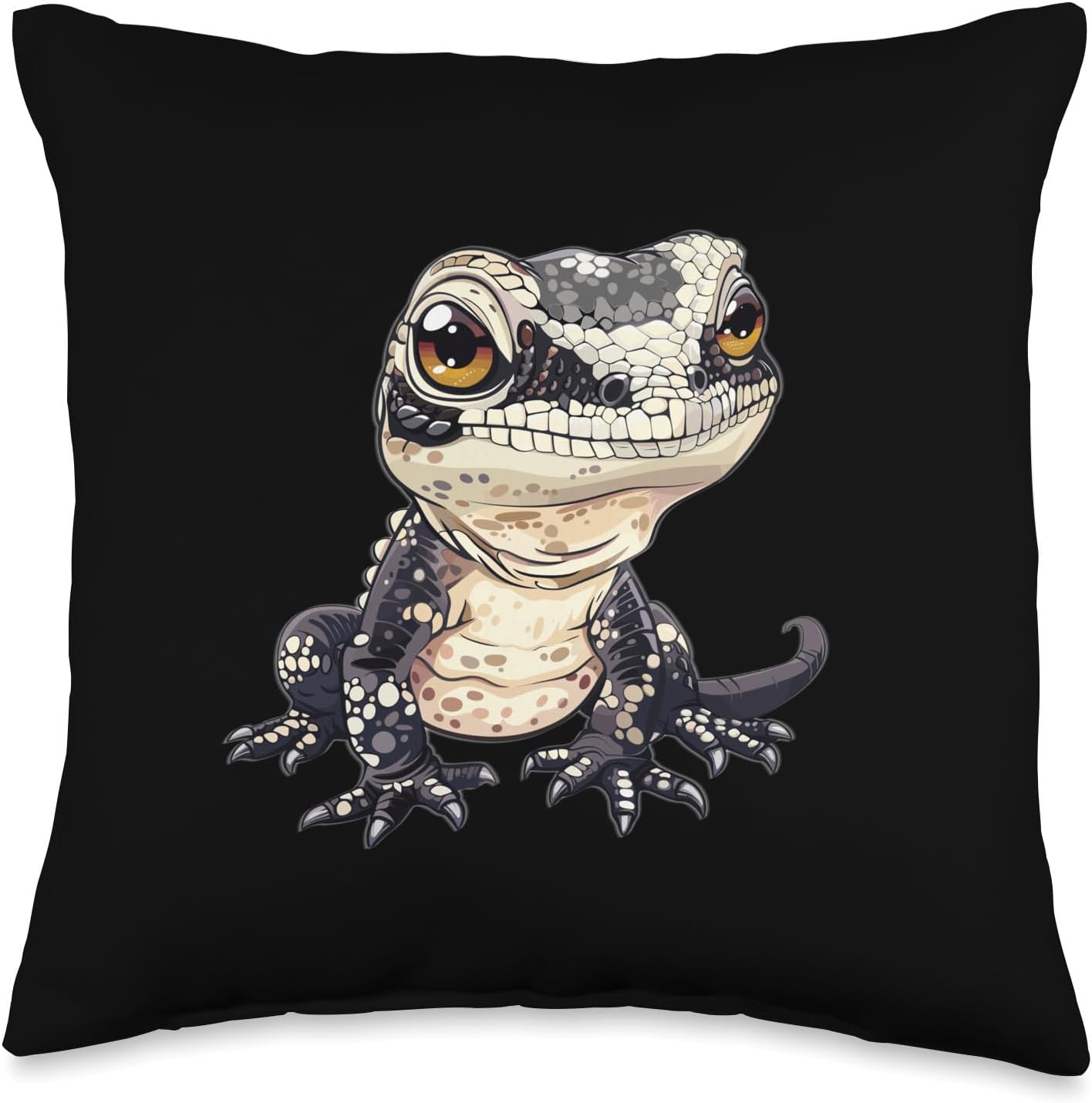 Tegu Enclosure Stuffed Animal Tegu Hide Lizard Lover Tegu Throw Pillow