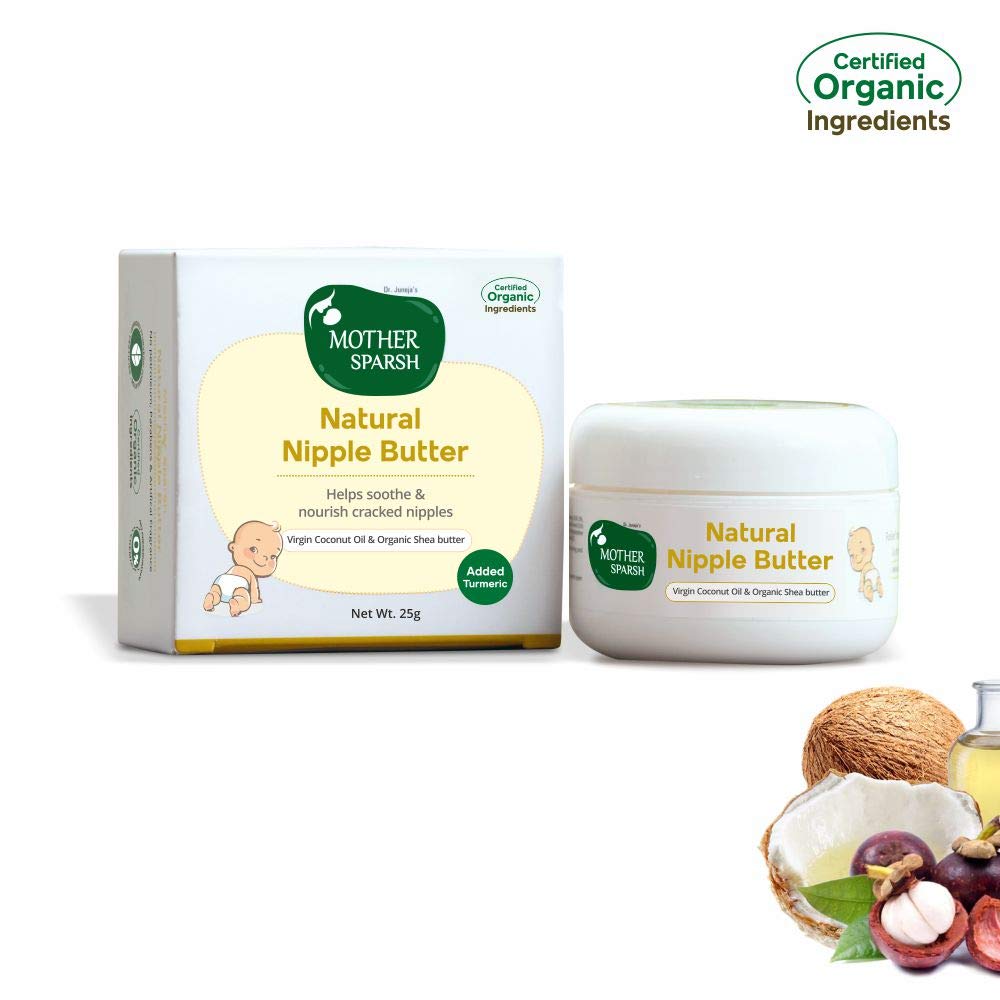 Mother Sparsh Natural Nipple Butter for Breastfeeding Moms, Virgin