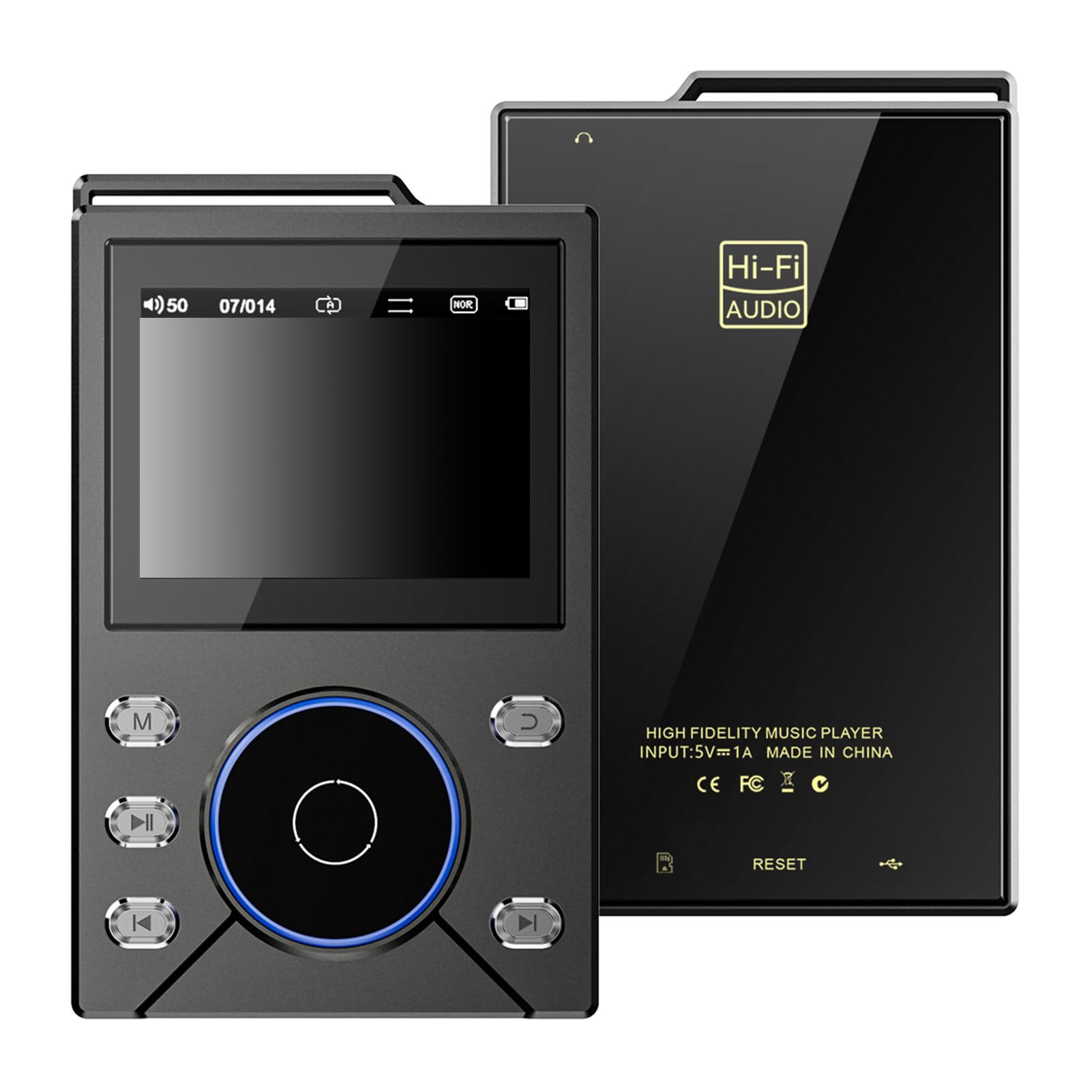 HiFi Lettore MP3, Lettore Digitale Lossless DSD con Schermo da