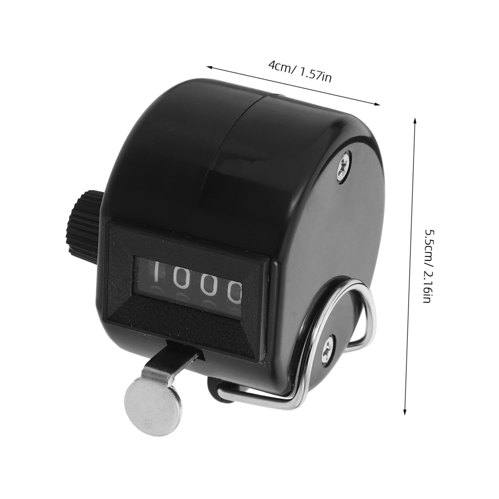 Healifty Finger Clicker Counter Handheld Digital Counter Plastic Number Clicker for Mall Supermarket Event Easy Reset