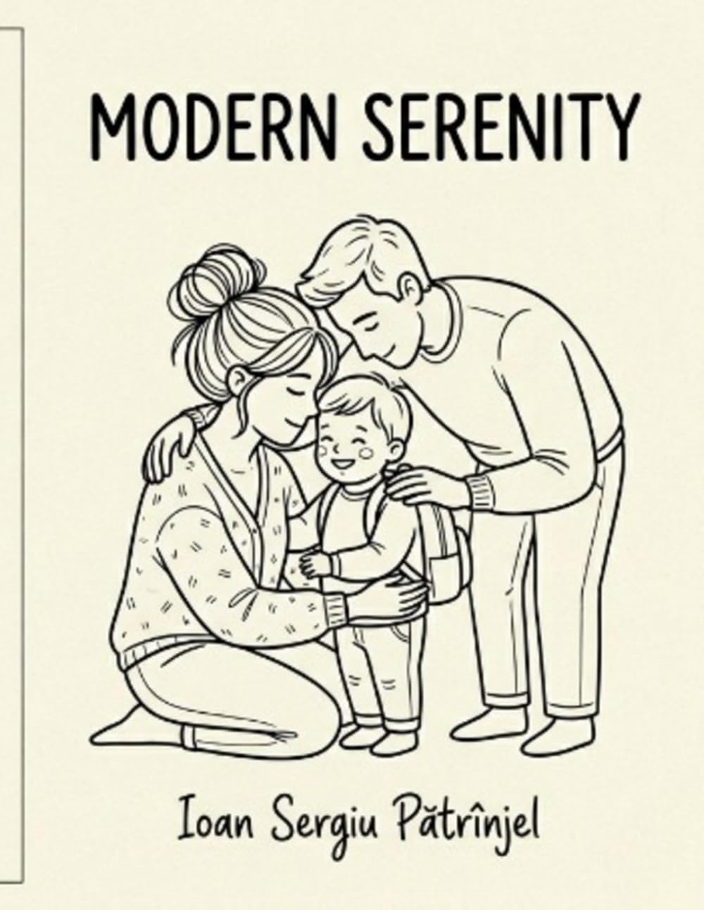 Modern Serenity: A Modern Coloring Journey Featuring Families, Couples, and Minimalist Art for Mindful Expression (Adult Aesthetic Coloring Books)