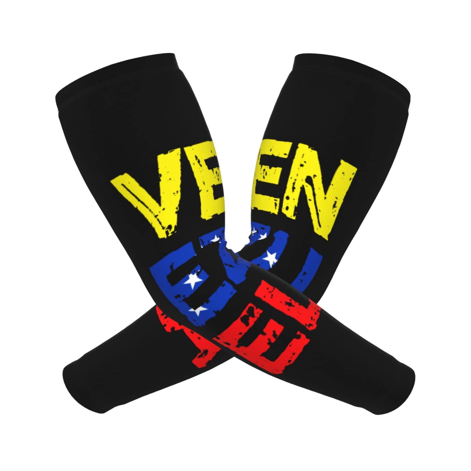 Cutedwarf Venezuela Flag Sun Protection Arm Long Sleeve Protector Outdoor Sports Fitness Protective Guard