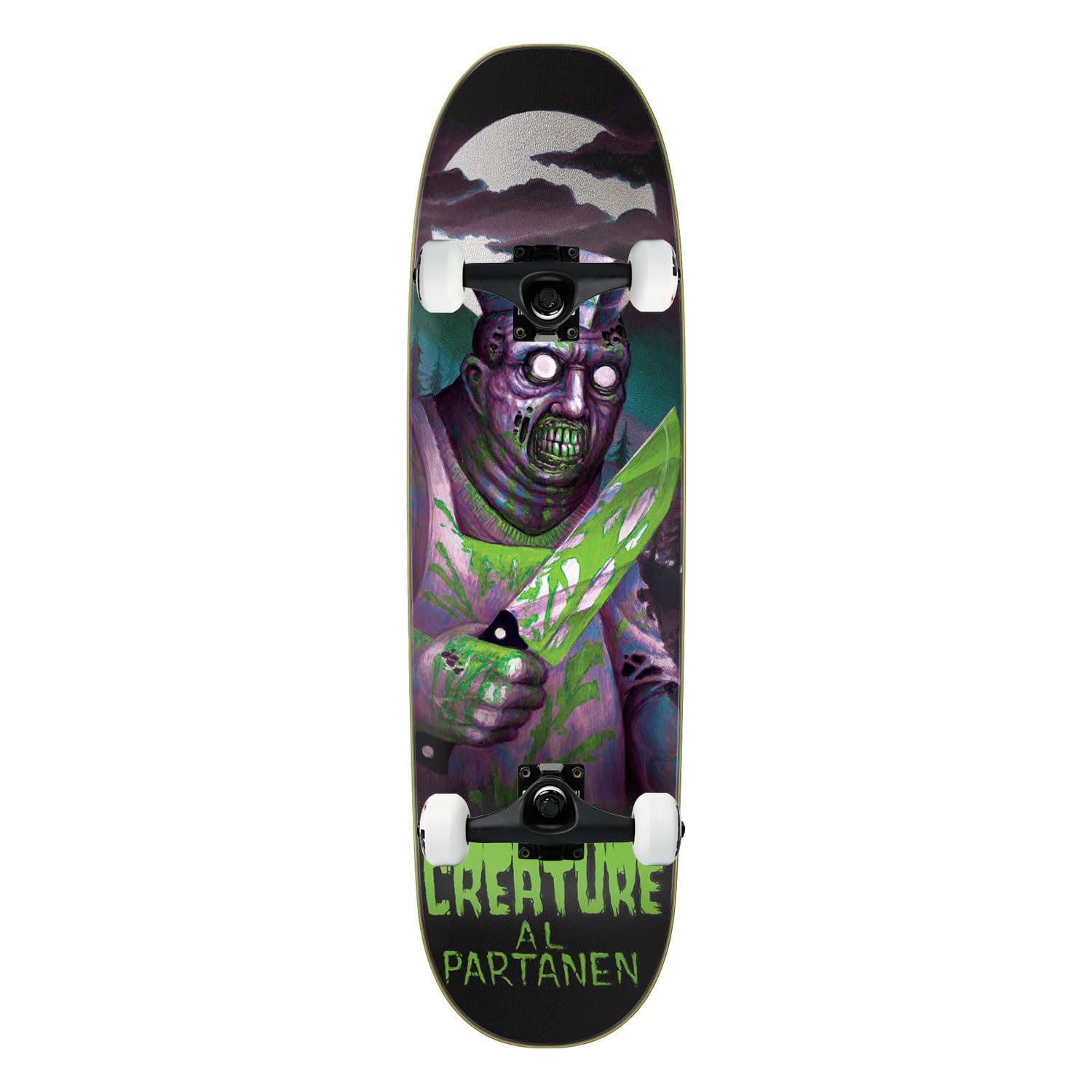 Creature Skateboard Deck Partanen Feeding Time XX 8 8 x 32 2 Complete