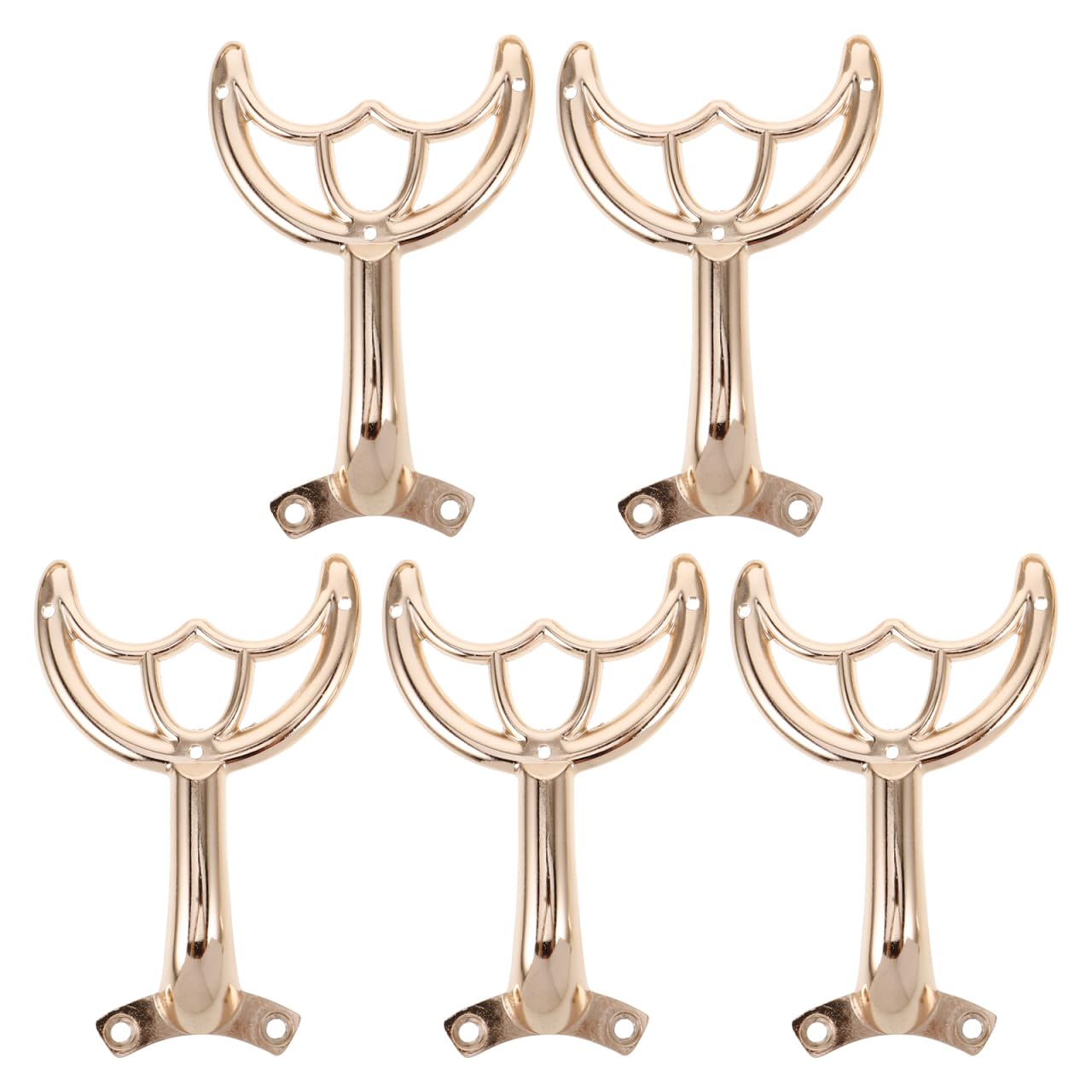 5 piezas soporte de hoja ventilador techo accesorios reemplazo dorado para montaje y reparación de cuchillas ventilador techo