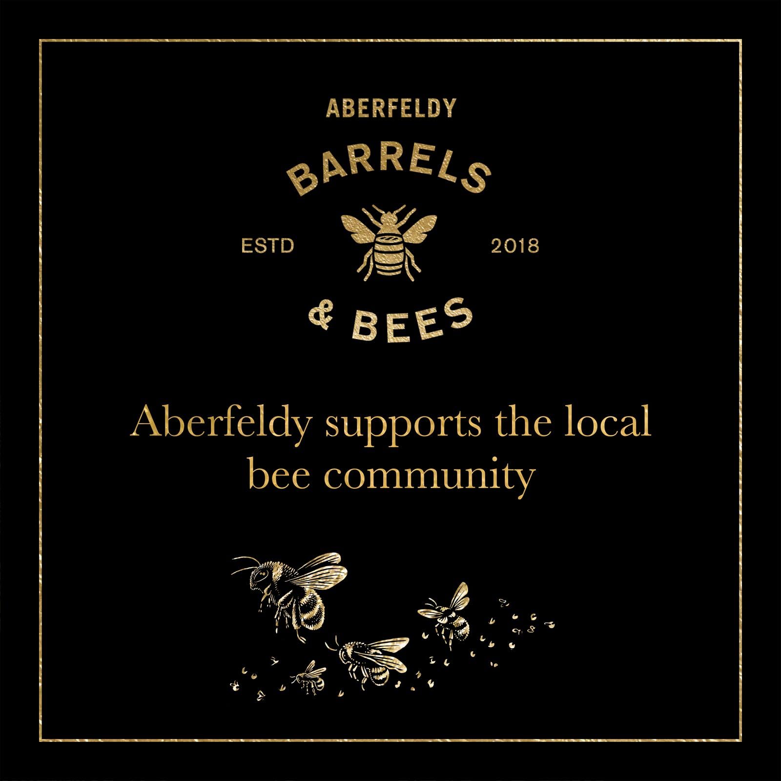 Aberfeldy 19 Year Old Rare Exceptional Cask Oloroso Sherry Finish, Highland Single Malt Scotch Whisky with gift Tube, Numbered Batch Whisky, 43% ABV, 70cl / 700ml