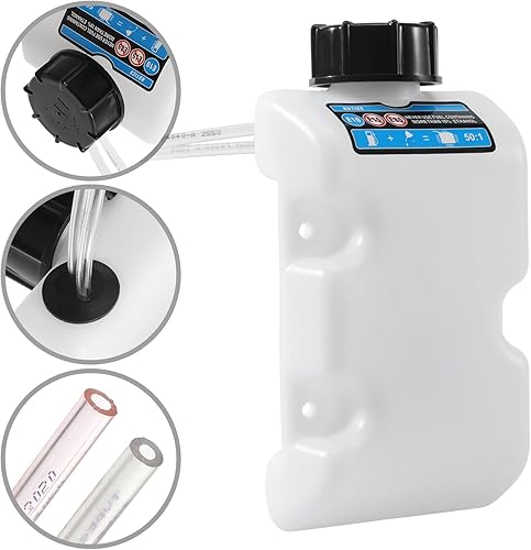 Miniatura 4 de 308682055 Tanque de combustible con líneas de combustible y filtro para Toro para Homelite para Ryobi String Trimmer RY251PH, RY252CS, RY253SS,