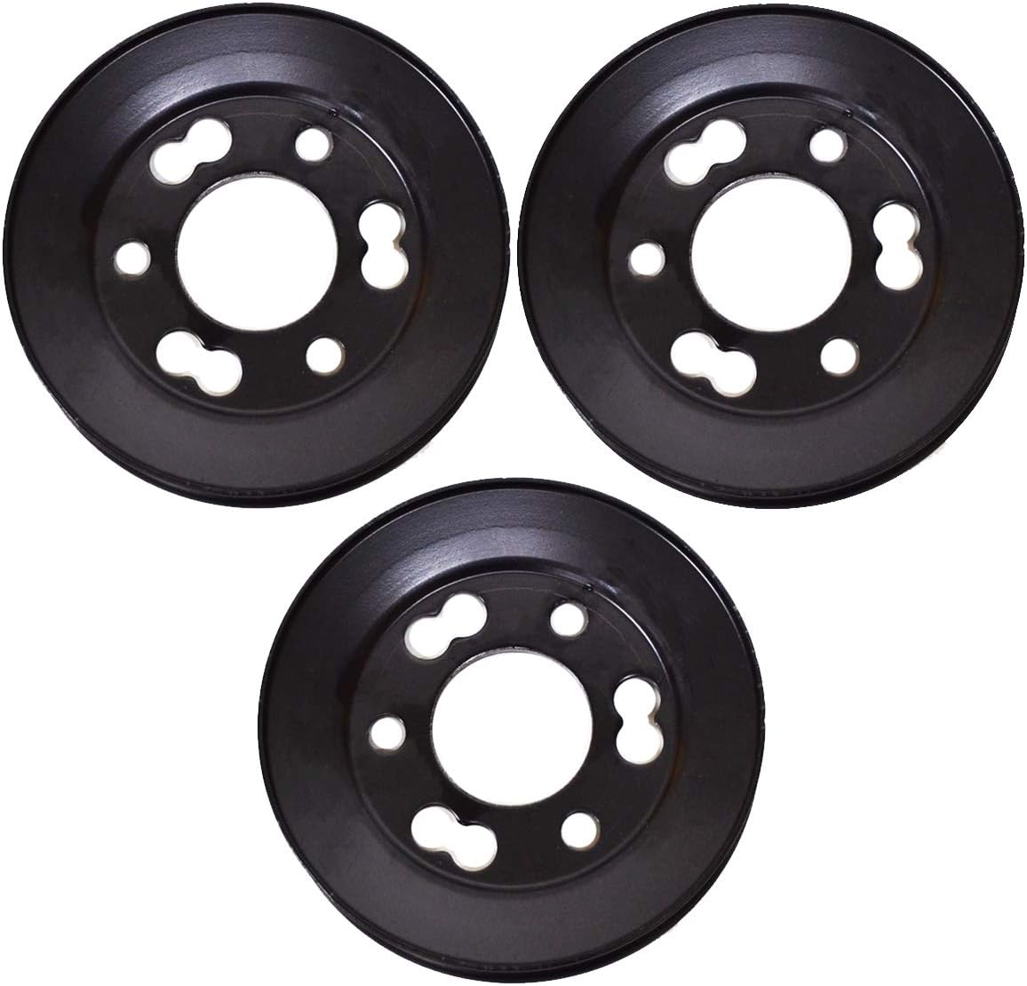 Toro 3PK Genuine OEM Lawn Mower Spindle Pulley 107-1684 fits Z Master Z400