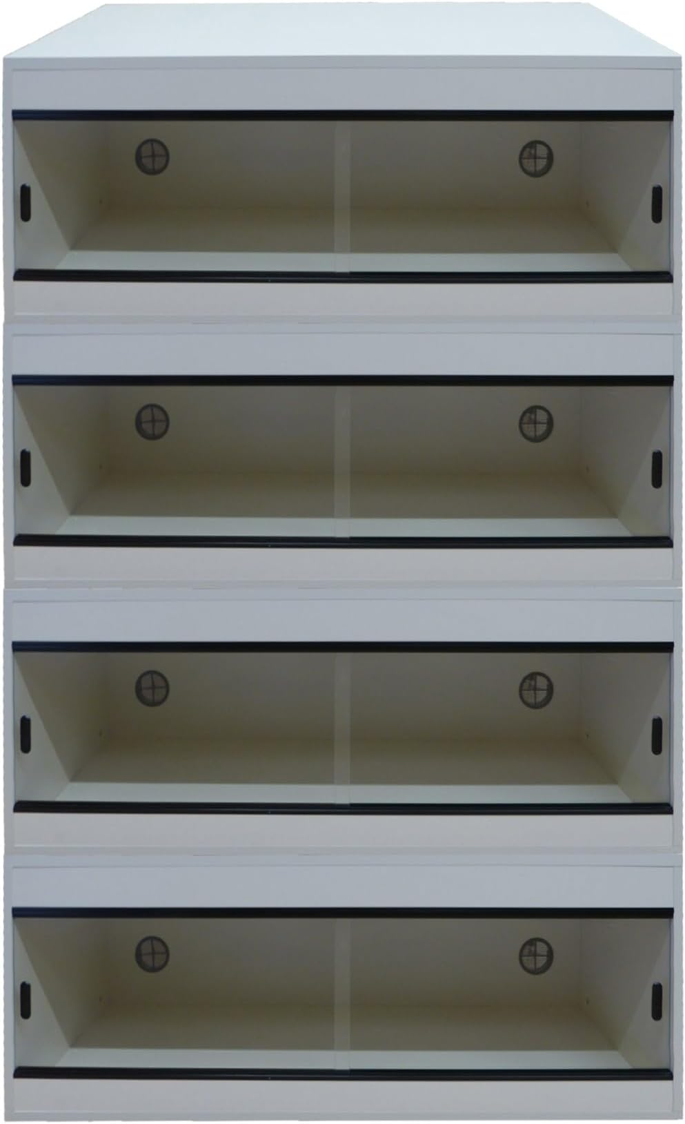 Repti-Lifestack of 4-48x18x18 4ft Vivarium - Choose colour (White)