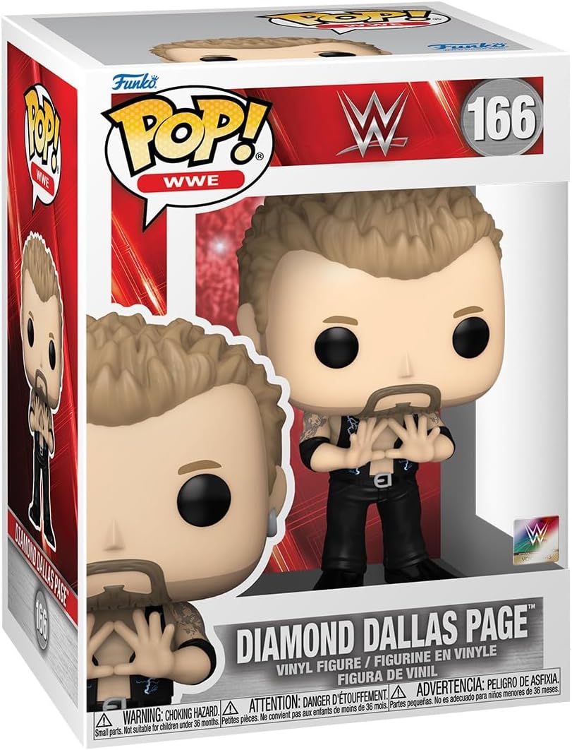 POP WWE: Diamond Dallas Page - Collectable Vinyl Figure - Gift Idea - Official Merchandise - for Kids & Adults - Sports Fans - Model Figure for Collectors and Display