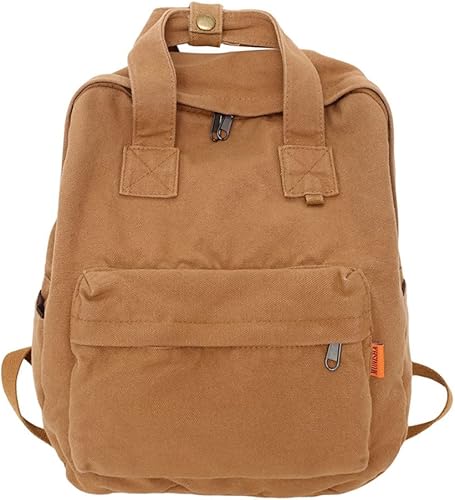 MaxxCloud Mochila de mezclilla vintage para senderismo, mochila de lona, bolsa de viaje, bolso de mano, mochila