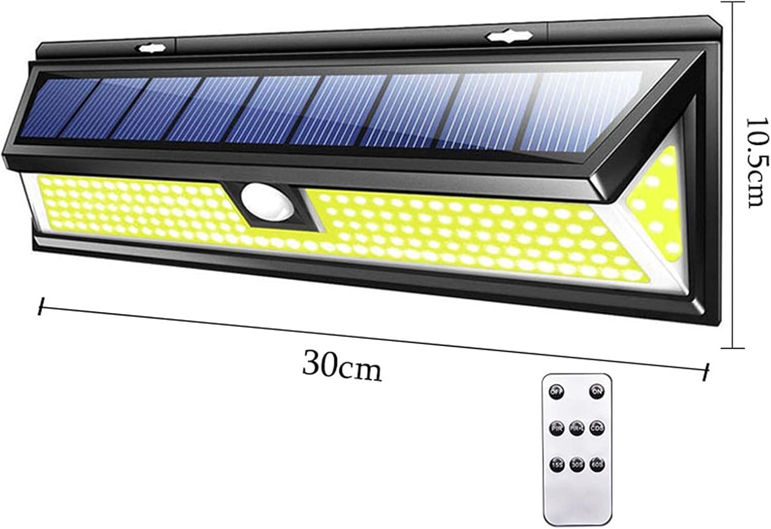 Led ソーラーライト屋外モーションセンサー スーパー-明るい,IP65防水 ワイヤレス 太陽屋外ライト For 壁 投稿 経路,③