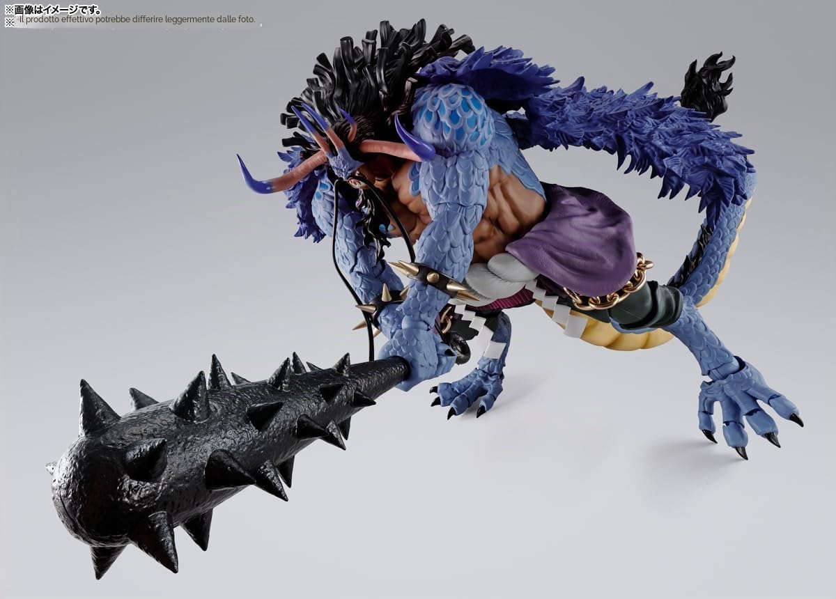 TAMASHII NATIONS - One Piece - Kaido King of The Beasts (Man-Beast Form), Bandai Spirits S.H.Figuarts Action Figure