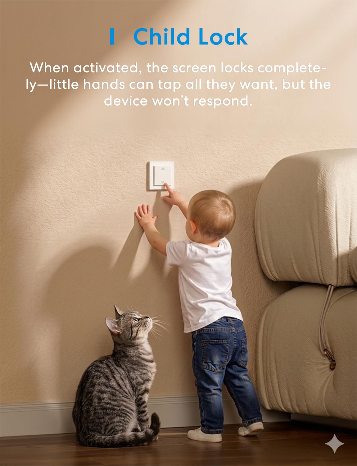 Meross Matter Smart Rolladenschalter WLAN 55x55mm, Smart Home Rolladensteuerung | Jalousieschalter, kompatibel mit Apple HomeKit, Alexa und Google Home(NEUTRALKABEL ERFORDERLICH)