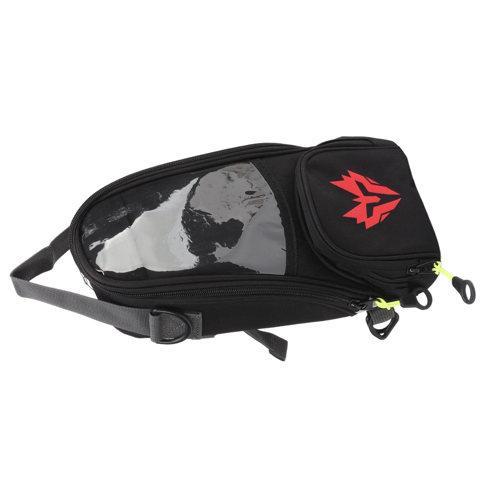 Bolsa de Tanque de Motocicleta, Bolsa de Panel de Tanque de Combustible Impermeable para Motocicleta (Rojo)