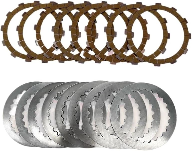 Clutch Disc Friction Plate For 250-320 Motorcycle Clutch Friction Plates Kit Steel-Backed Disc Kit Off Road Motocross Accessories