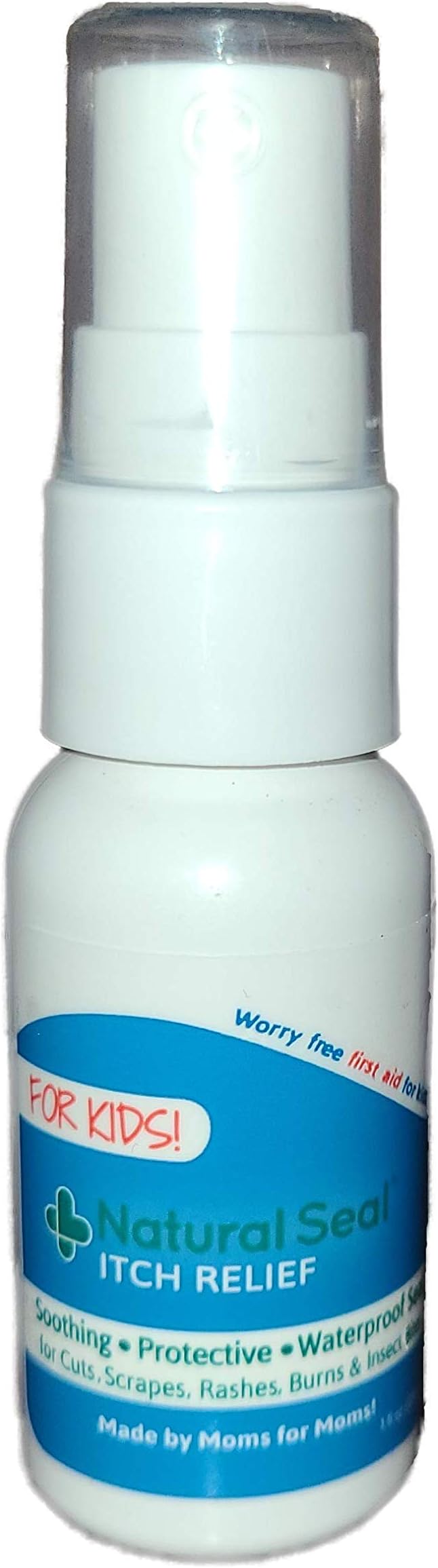 KeriCure's Natural Seal Spray on Bandage with Itch Relief, 1oz First Aid Barrier, Soothing, Protective, Moisturizing Liquid Bandage for Kids, Woman Owned Small Business