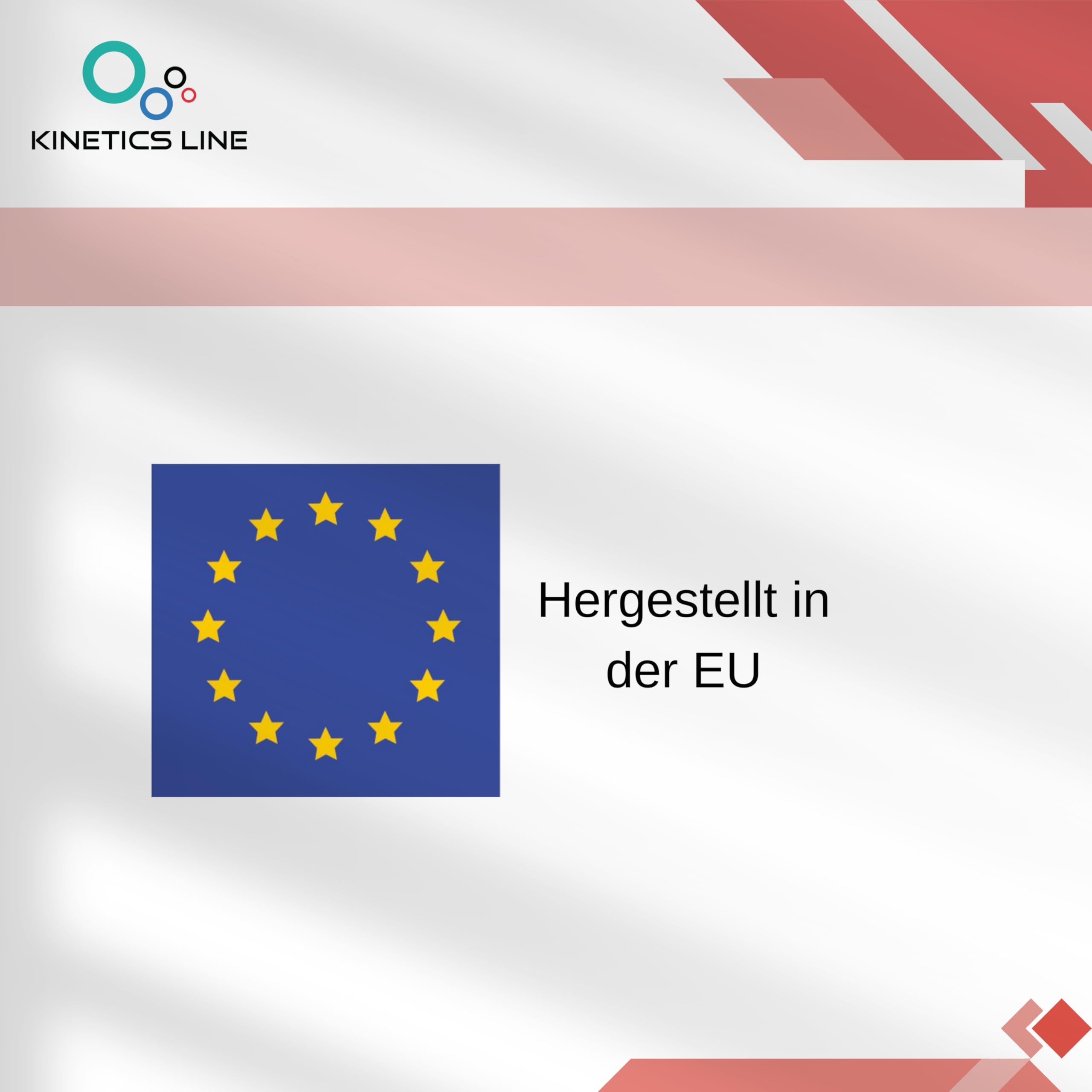 KINETICS LINE Vulkanit Flachdichtungen 1 1/2 Zoll - 100 Stück Rote Dichtungen