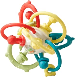 Babies Teething Toys, Colorful Teether Ball Grasping Toys, STEM Educational Preschool Learning Chew Toys for Boys Girls Babies Newborn Demaxiyad