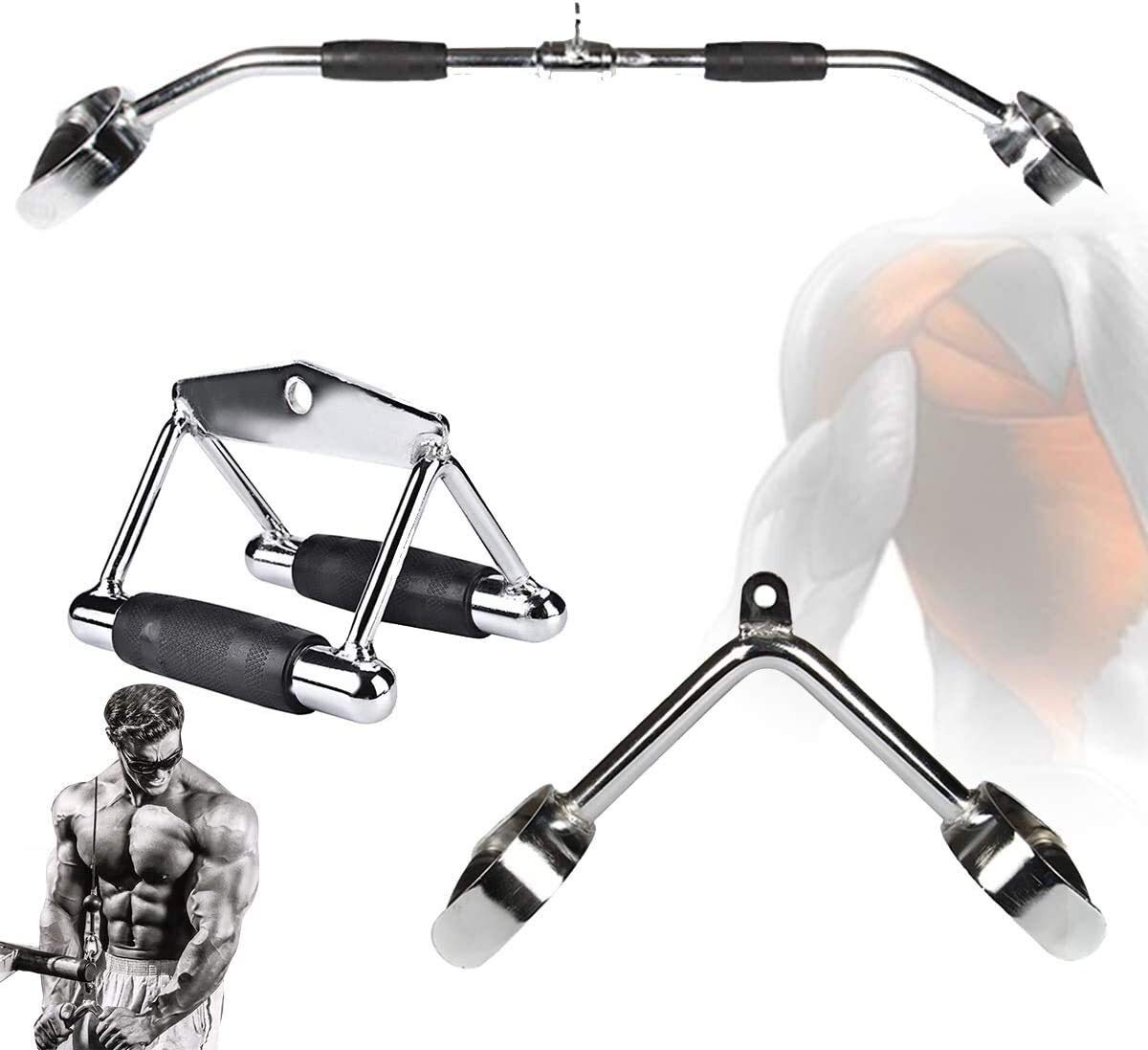 Buy WSZYBAY Tricep Press Down Cable Attachment, Wide Grip LAT Pulldown