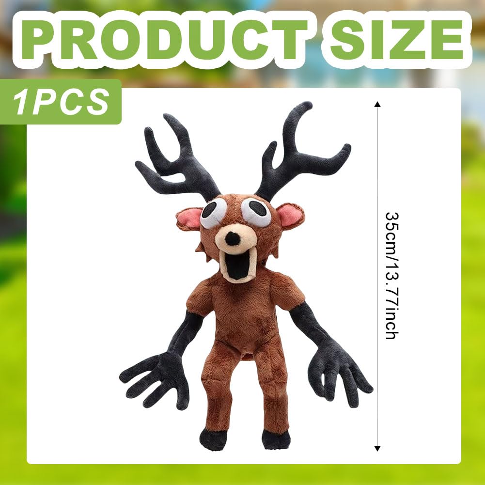 BRTNUP 99 Nights In The Forest Deer Plush Toy,The Deer Villain Collectible Soft Stuffed Animal Doll for Kids Adults,Gift for Birthdays Christmas - Image 2