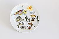Vista 5 de Alemania México Snoopy Mini plato, juego de 2 patrones