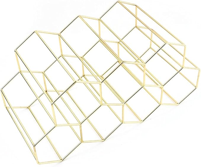 Estante para Vinos Independiente YANZHEXIN, Metal, Color A miniatura 5