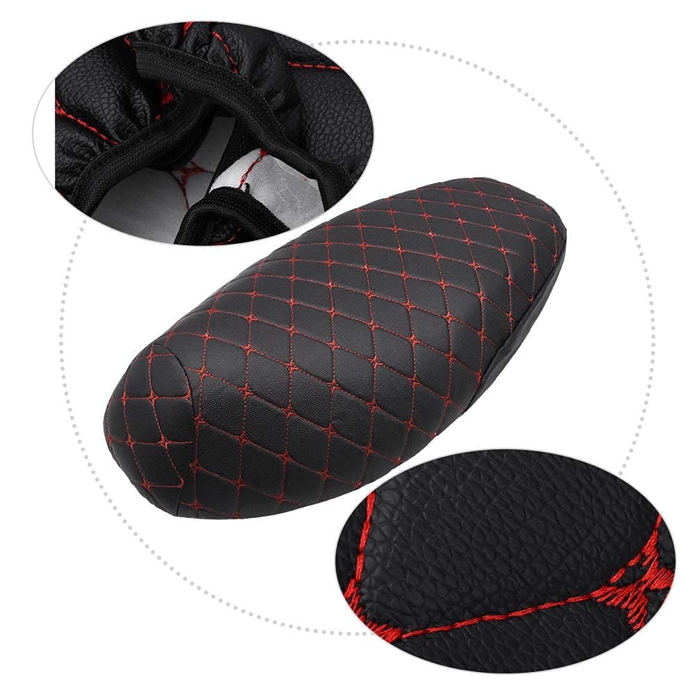 Motorrad Sitzbezug Leder wasserdicht Regenschutz Staubschutz Abdeckung f¨¹r Sitzauflage Kissen Pad Protector Cover XL