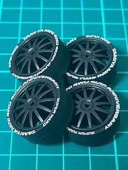 Amazon | ミニ四駆 NO610 黒ローフリ/スーパーハード 中径