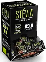 Chocolate 99,9% Cacau Zero Açúcar Zero Lactose 30x5g - Steviachoco
