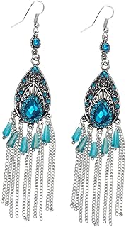 1 Par De Pendientes Retro Pendientes Vintage Para Amiga Mujer Pendientes Para Mujer Pendientes De Borla Pendientes De Aleación Pendientes Creativos Pendientes De Uso