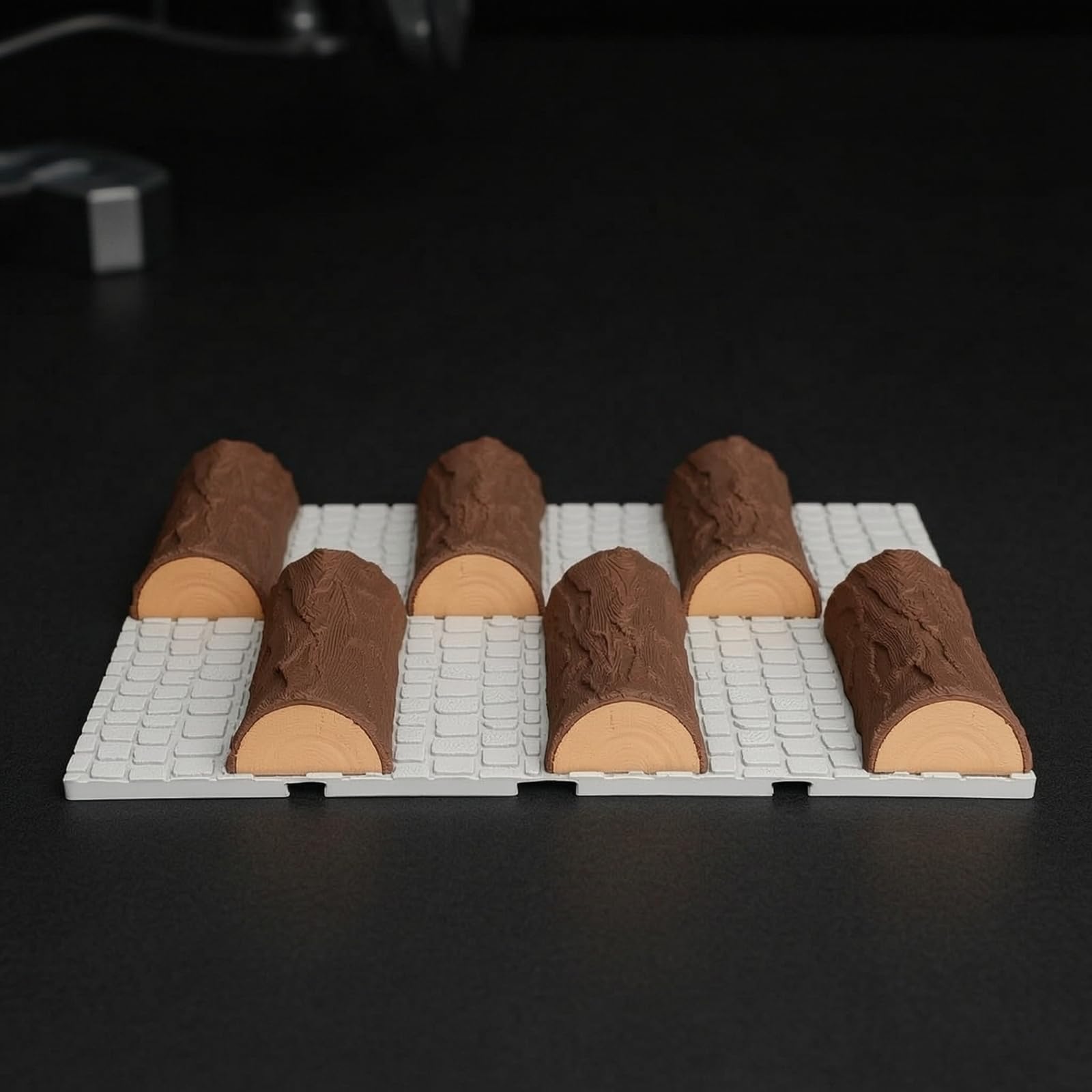 Kit di Ostacoli in Giocattolo Radiocomandato per Casa, Garage, Wooden Racetrack B