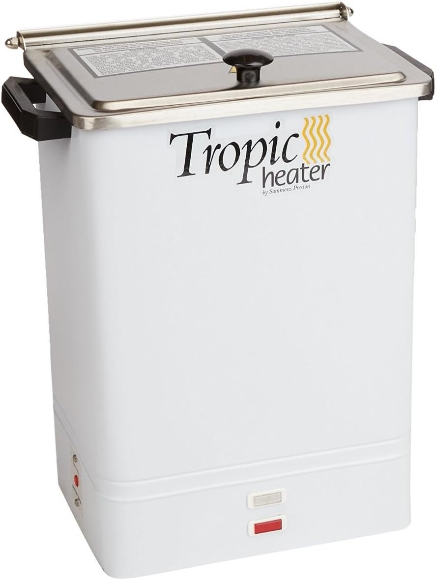 Sammons Preston Tropic Heater, Mobile Version, Comes with 12 Tropic Pacs, Stainless Steel Hot Pack Warmer, Heating Unit Uses Hot Water to Warm Pacs
