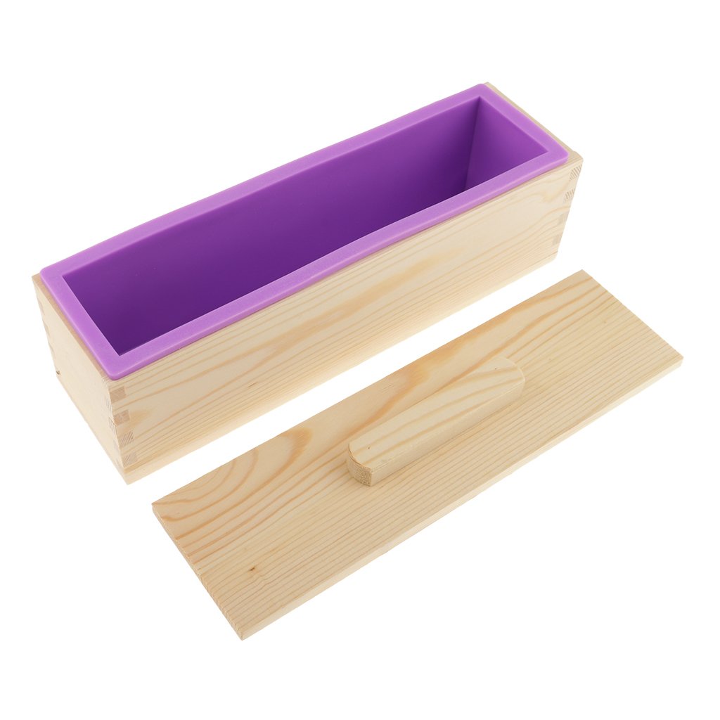 misppro Lot de 2 moules rectangulaires en silicone 900 g