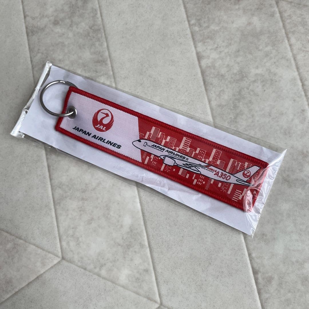Amazon.co.jp: JAL ノベルティ タグ キーホルダー 飛行機 フライトタグ