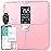 ABLEGRID Body Fat Scale,Digital Smart Bathroom Scale for Body Weight,Large Color Display Screen,16 Body Composition Metrics BMI,Water Weigh,Heart Rate,Baby Mode,400lb,Rechargeable-Rosegold