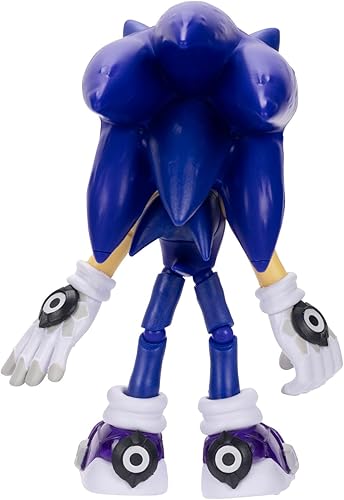 Miniatura 4 de Sonic Prime - Figura de acción de Sonic de 5 pulgadas, 13 puntos de articulaciones. A partir de 3 años (con licencia oficial de Sega y Netflix)