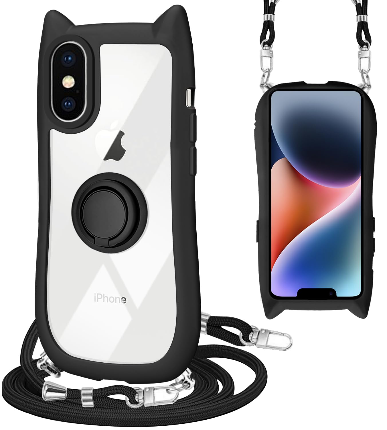 iPhoneアクセサリー IKSY Amazon.co.jp: ZHIYIJIA iPhone X/XS 専用 ケース クリア ショルダー
