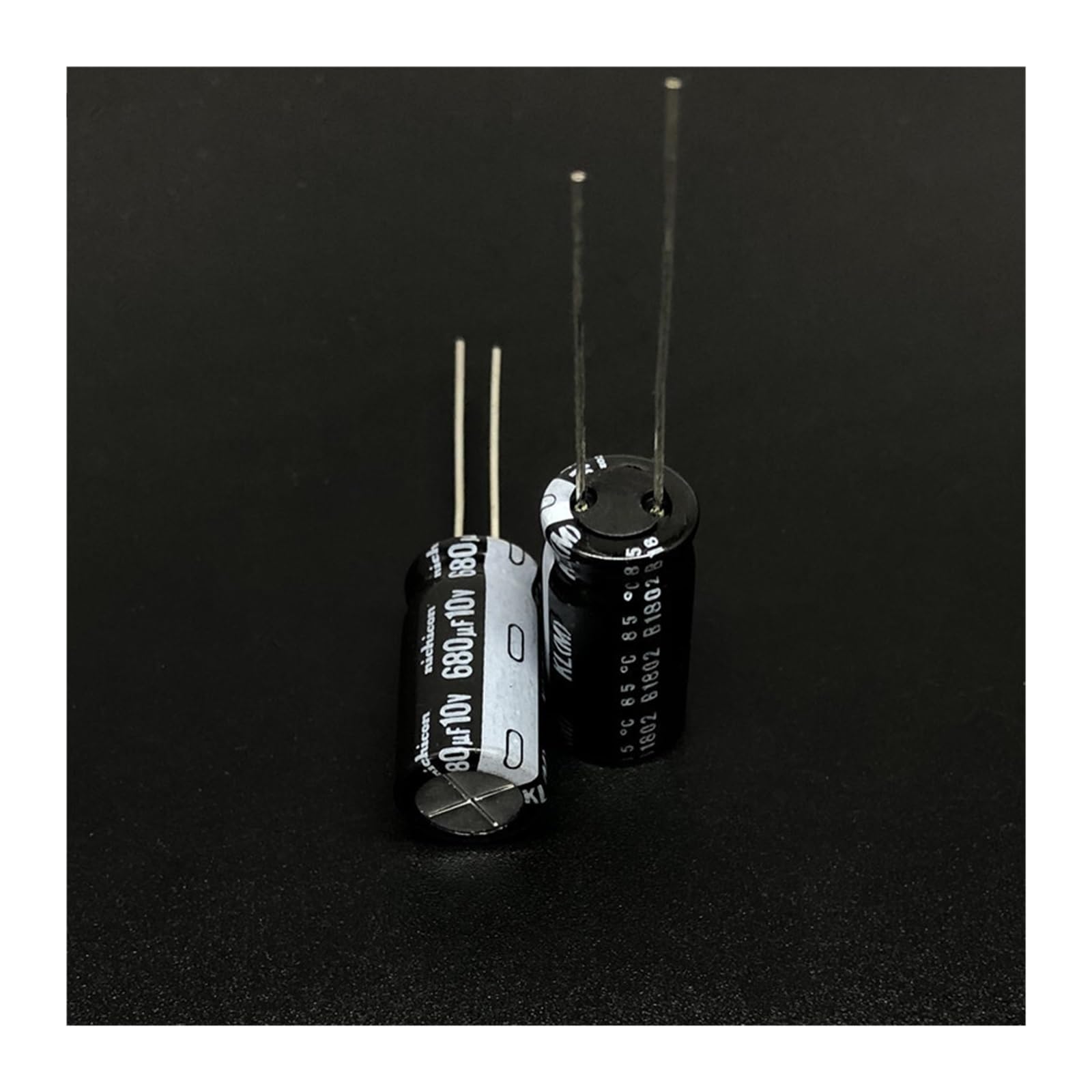 Condensateur 680uF 10V KL aluminium à faible courant de fuite pour circuit électronique - Lot de 5