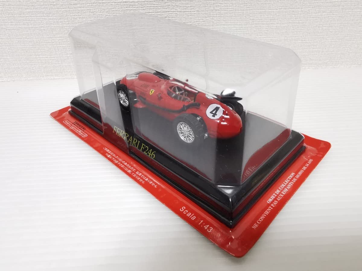Scala FERRARI F246 ミニカー 赤 Scala FERRARI F246 ミニカー 赤