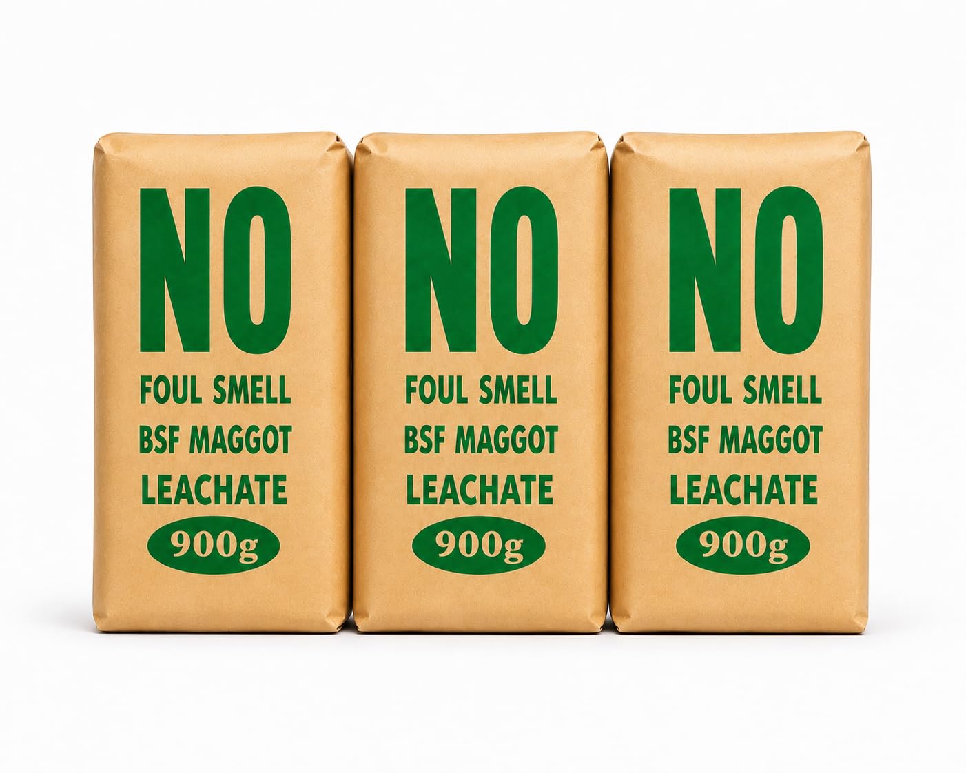 Omega Bioclean and Grow Composting Brick,Enoculam for Kitchen Waste Composting (Pack of 3)-image-19