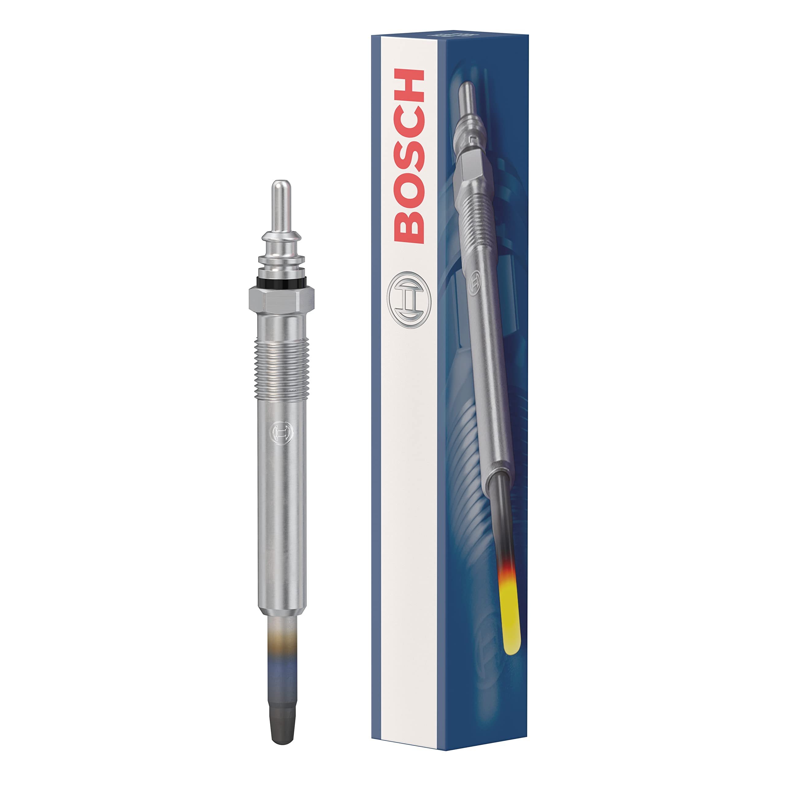 Bosch 0250201054 (GLP017) - Candeletta Duraterm - Scatola In Cartone - Confezione Da 1 Pezzo - Per Veicoli A Motore Diesel-image