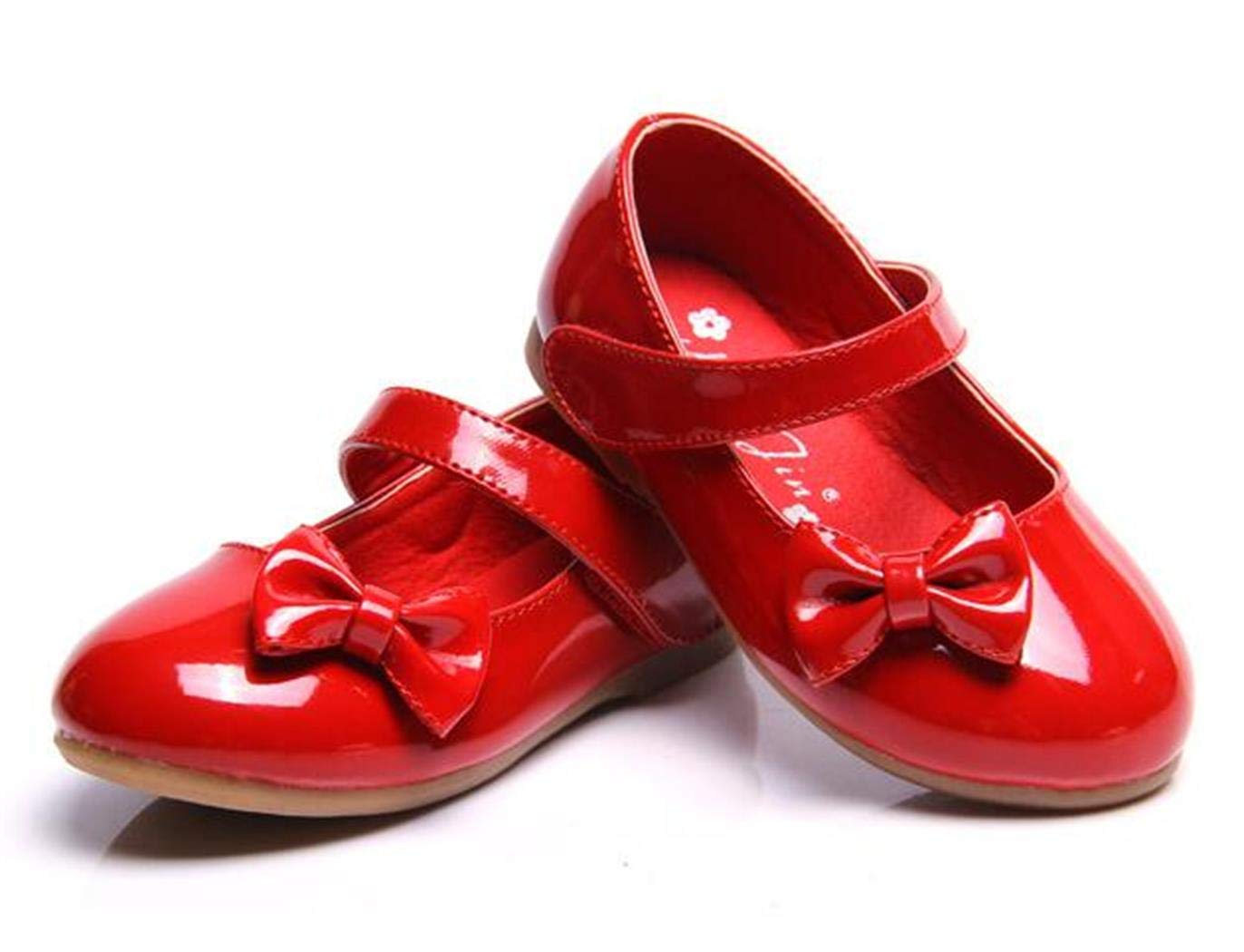 DADAWEN Mädchen Mary Jane Halbschuhe Ballerinas Schleife Prinzessin Schuhe