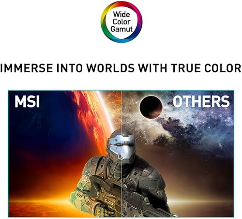 Miniatura 4 de MSI G271CP, Monitor para juegos de 27", 1920 x 1080 (FHD), VA, 165Hz, FreeSync Premium, HDMI, Displayport, inclinación, giratorio, altura ajustable,