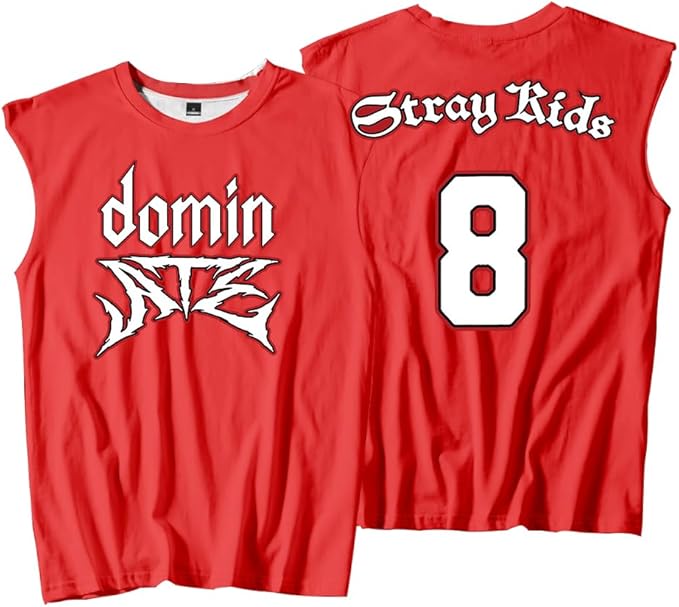 StrayKids スキズ dominate バスケットボールジャージ Lサイズ Stray Kids Skiz World Tour dominATE BASKETBALL JERSEY
