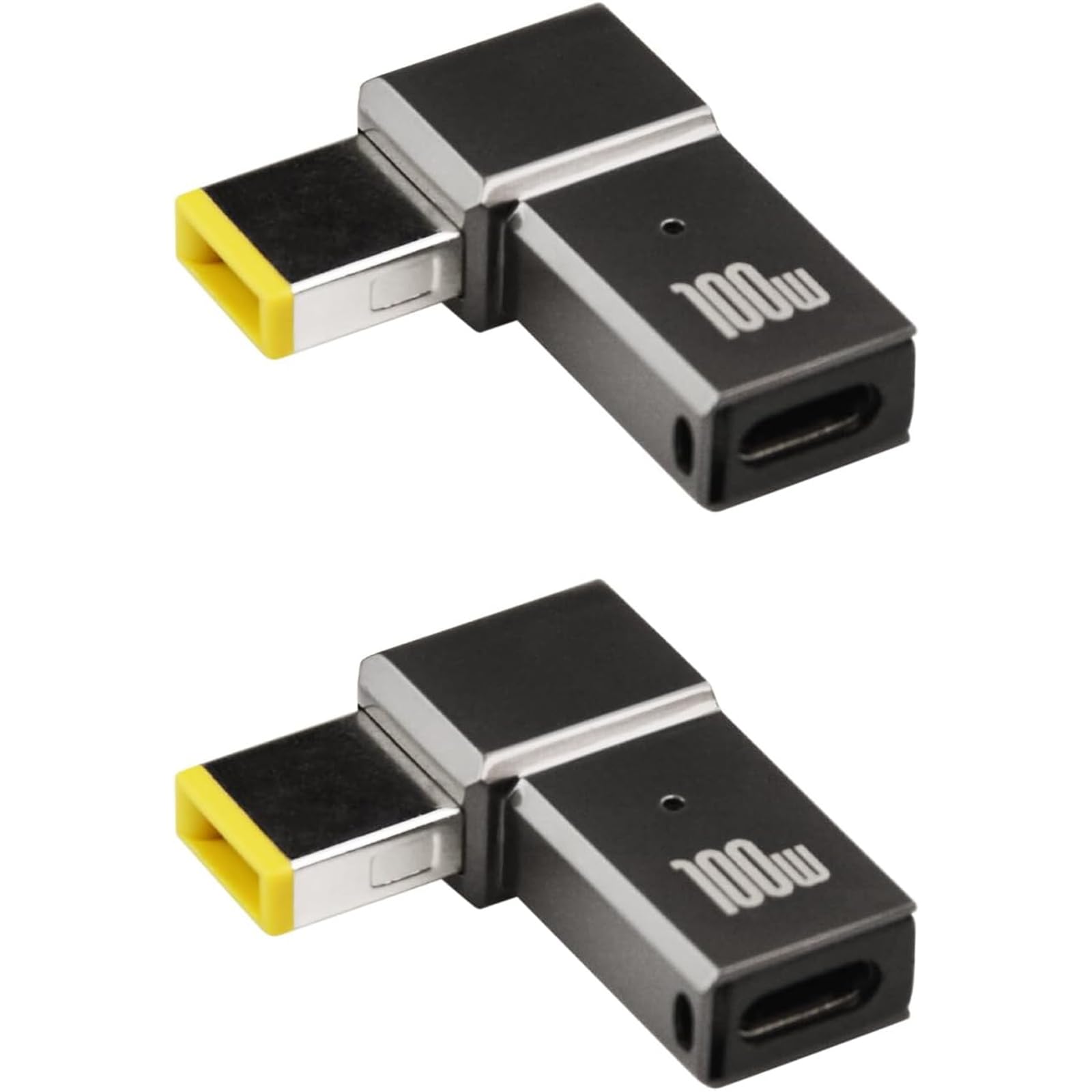 Convertidor USB C a punta delgada rectangular en aleación de aluminio 7