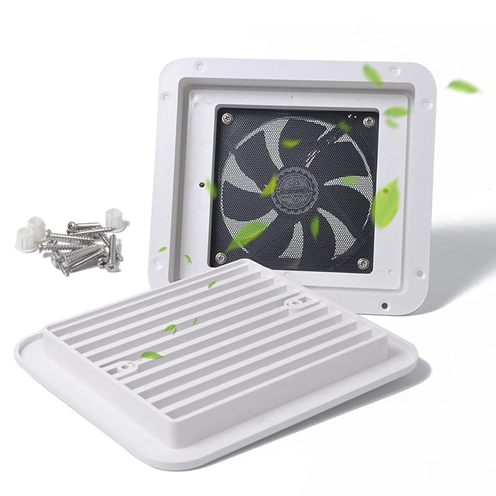 Buy WXFEXIA Side Exhaust Port Air Fan 12V OneWay Ventilation Fans