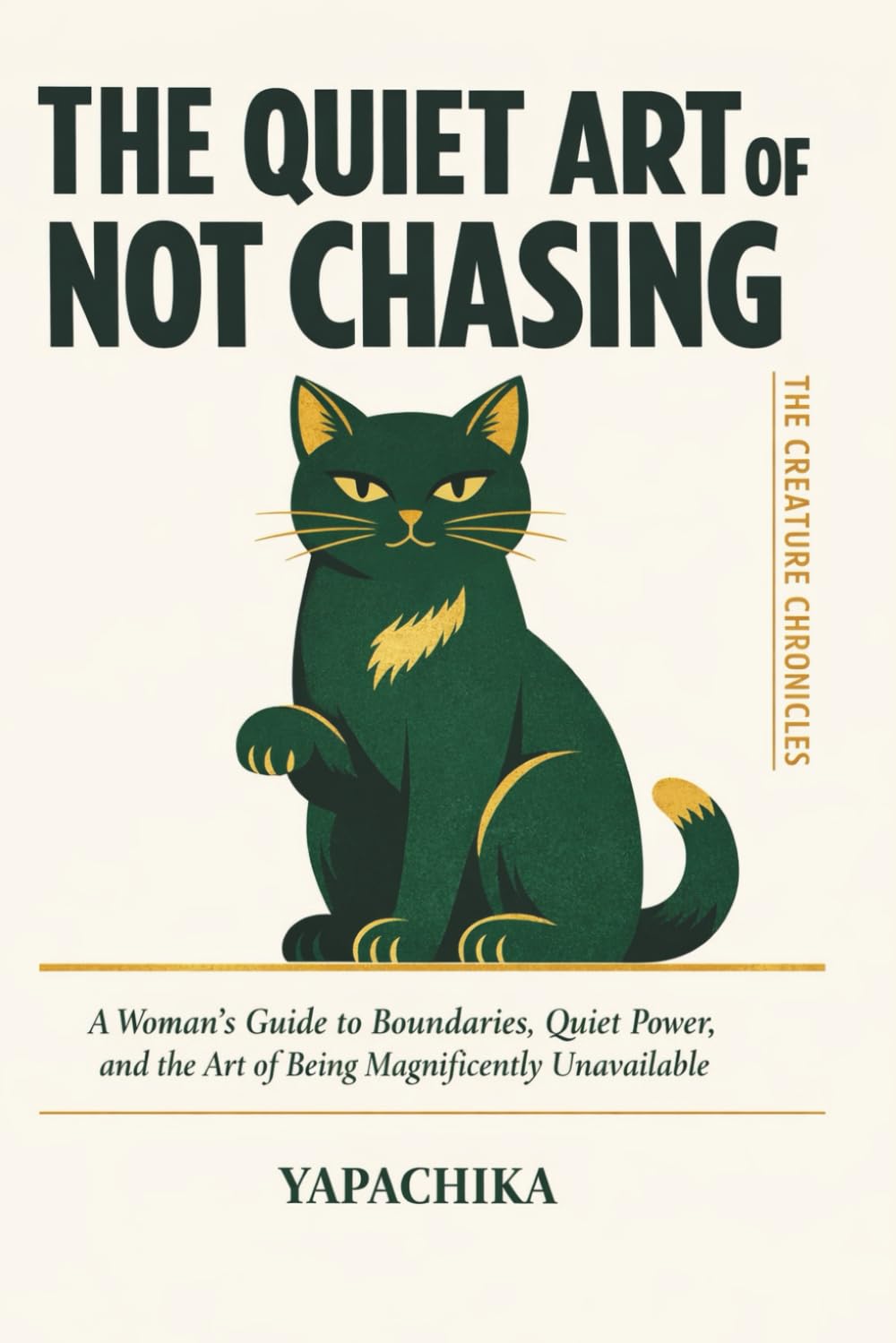 The Quiet Art of Not Chasing: A Woman’s Guide to Boundaries, Quiet Power, and Emotional Self-Respect