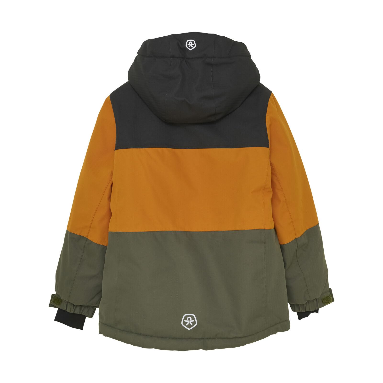 Color Kids Skijacke Colorblock Marmalade