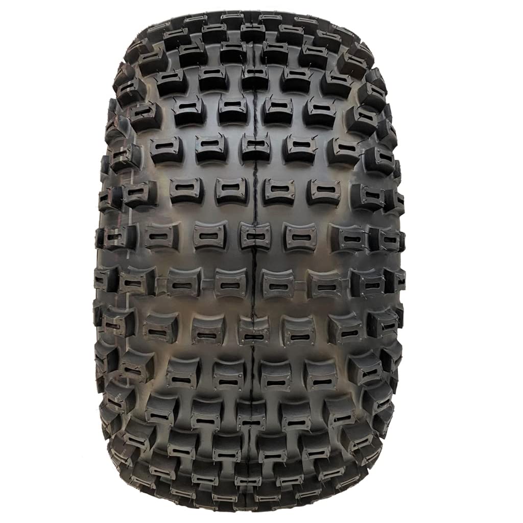 Knobby ATV Quad Trailer Pneumatici 4ply Wanda P322 Road Legal (Set di 3) 22x11.00-8
