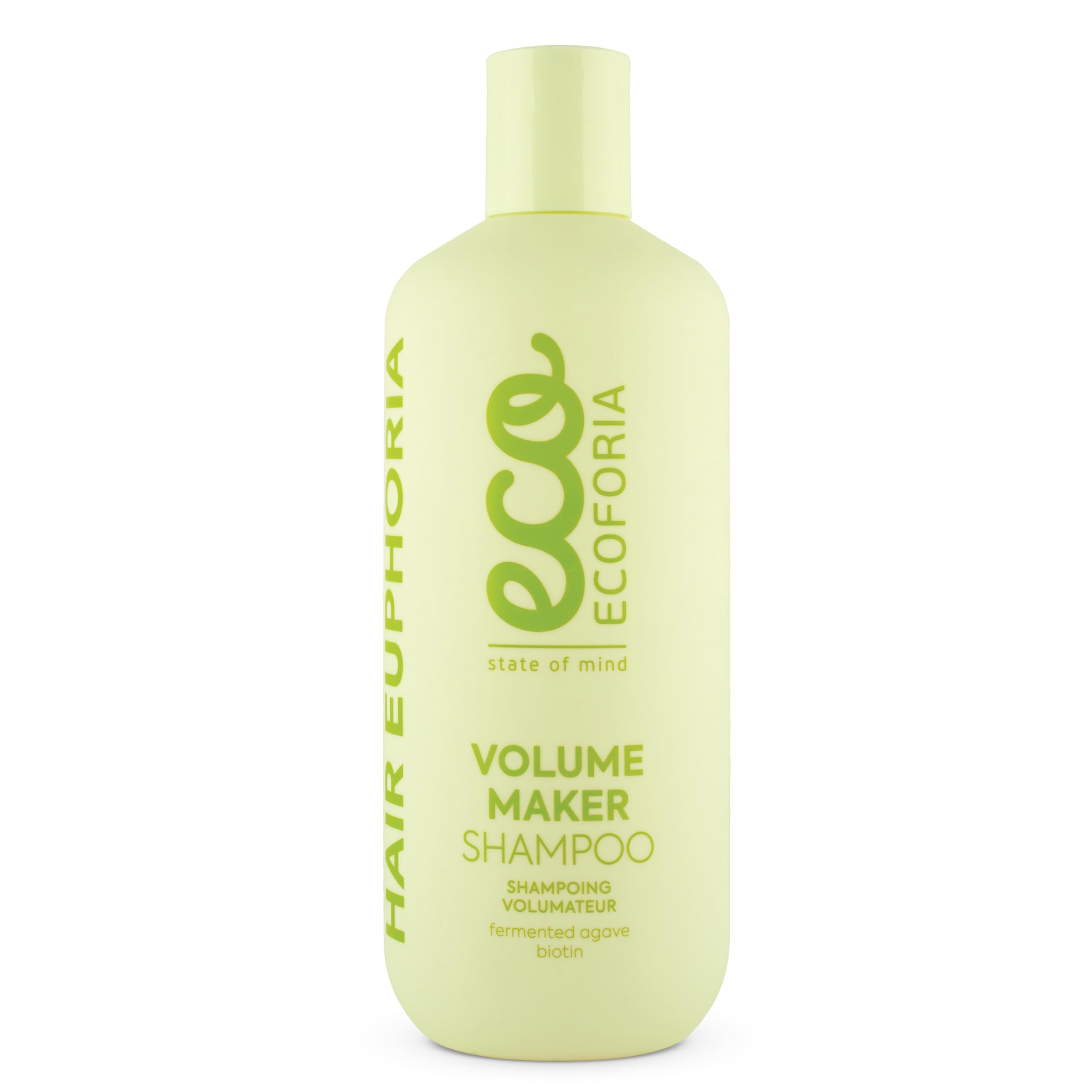 ECOFORIA 100141 Volume Maker Shampoo 400ml for Adults, Made for Healthy-Looking Hair Care and Styling, 400ml